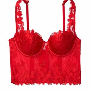 Victoria’s Secret red corset top